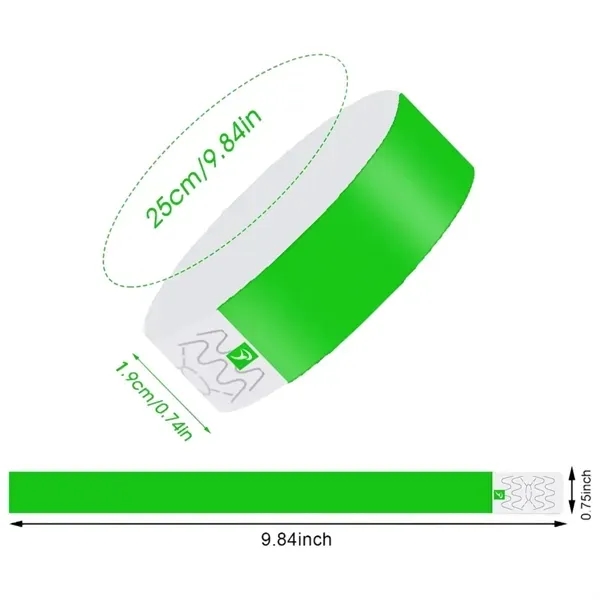 Dupont Disposable Wristband Tear-Resistant Event Accessory 12