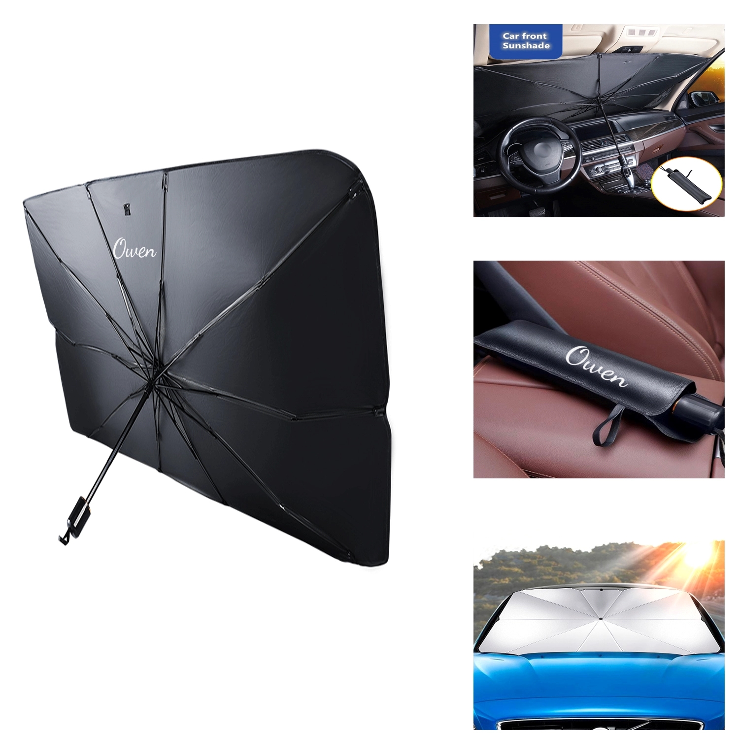 Car Sun Shade Protector Parasol Auto Front Window 2