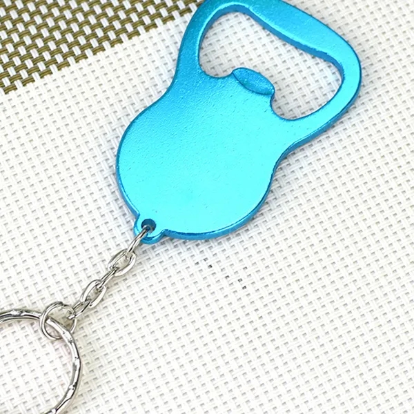 Round Bottle Opener Keychains 4