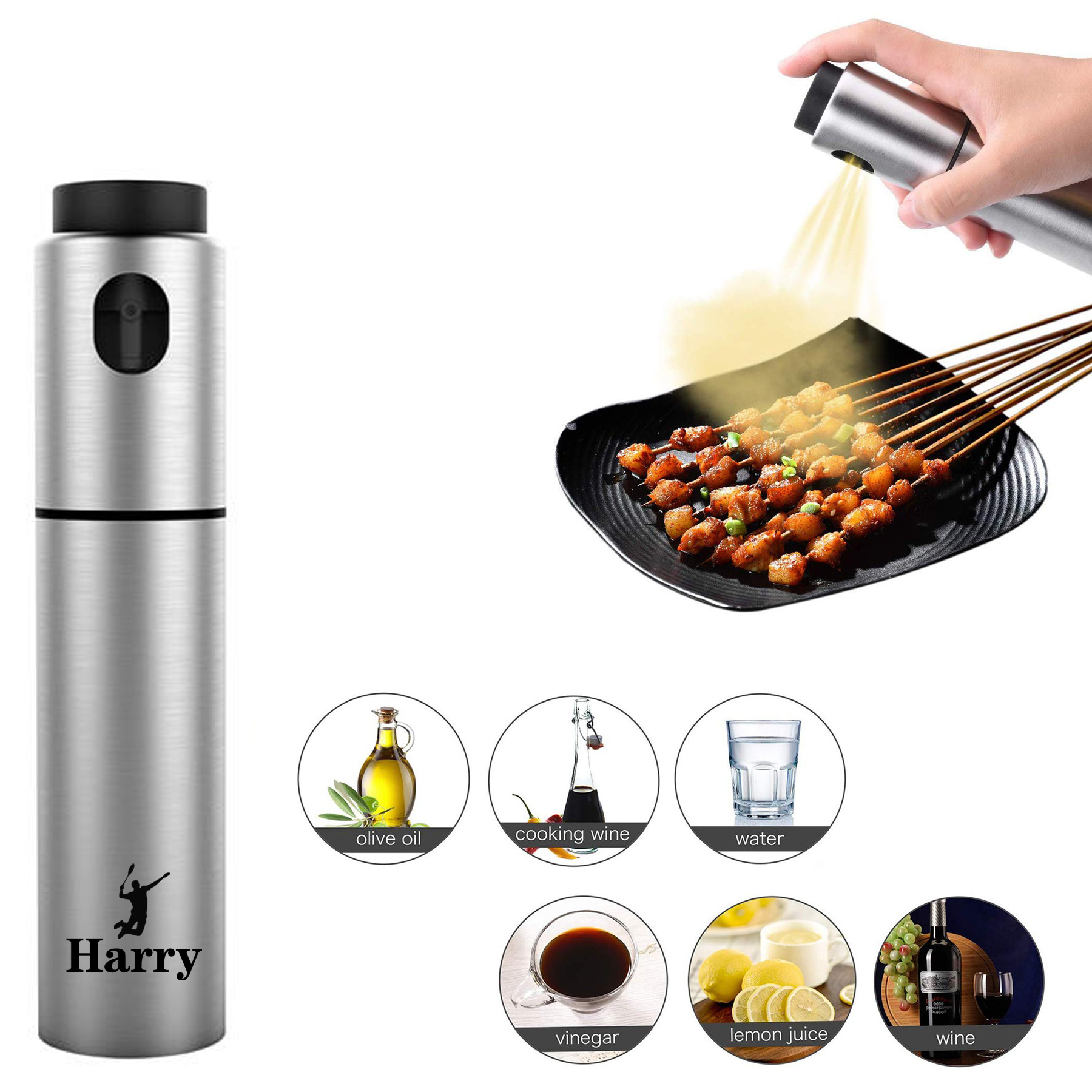 Stainless Steel Cooking Oil Sprayer Bottle 1