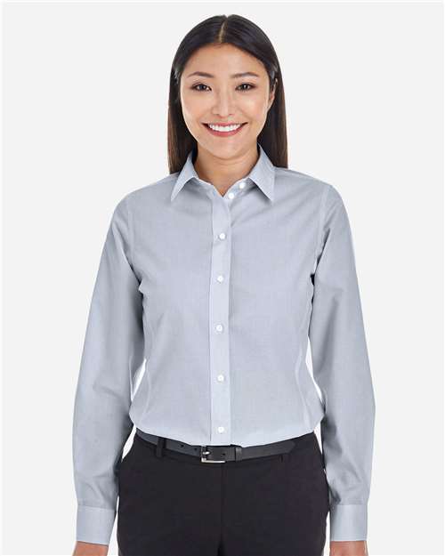 Women's Crown Collection® Striped Woven Dress Shirt - DG534W 43