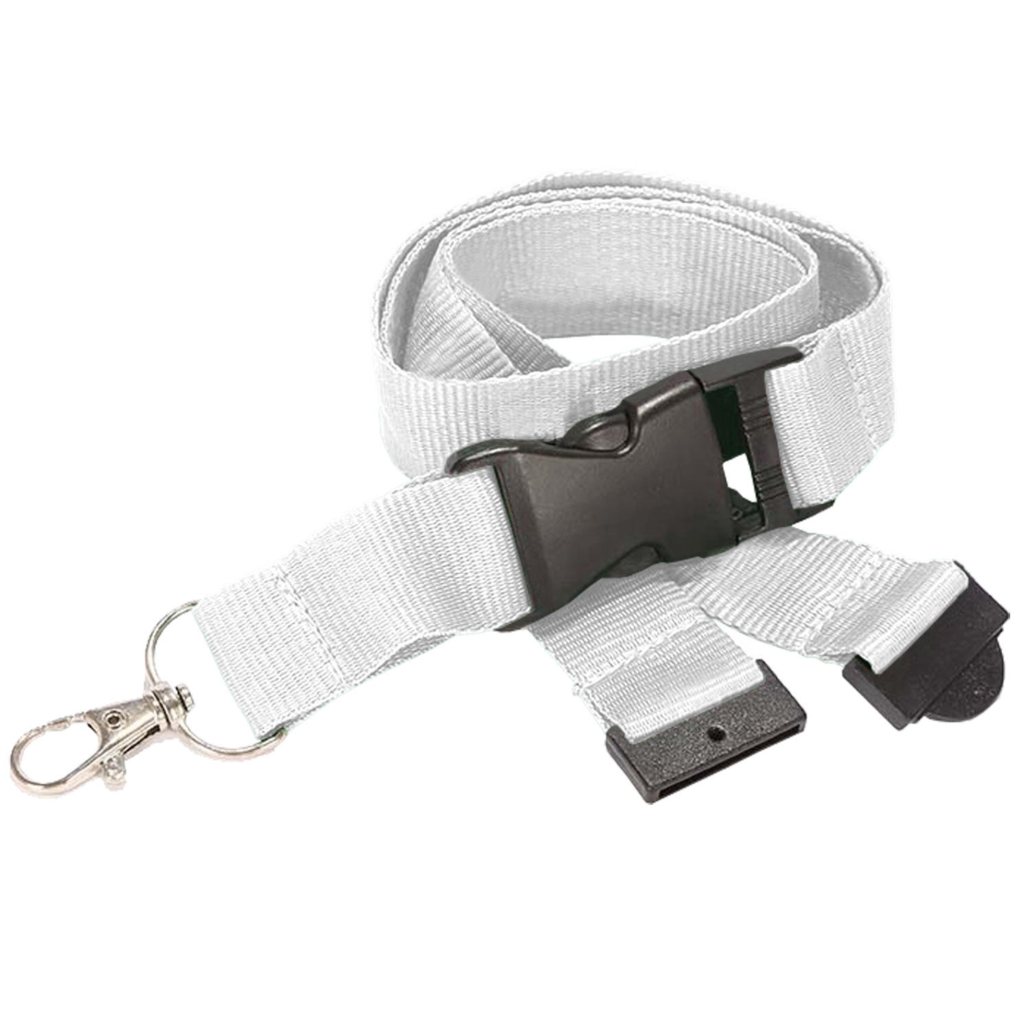 Polyester Lanyards w/ Buckle Release and Safety 28