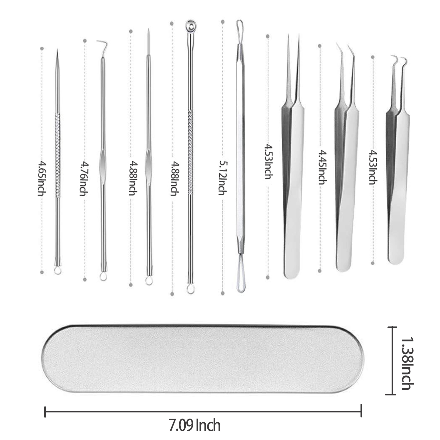 8 Pcs Acne Remover Needles Set 2