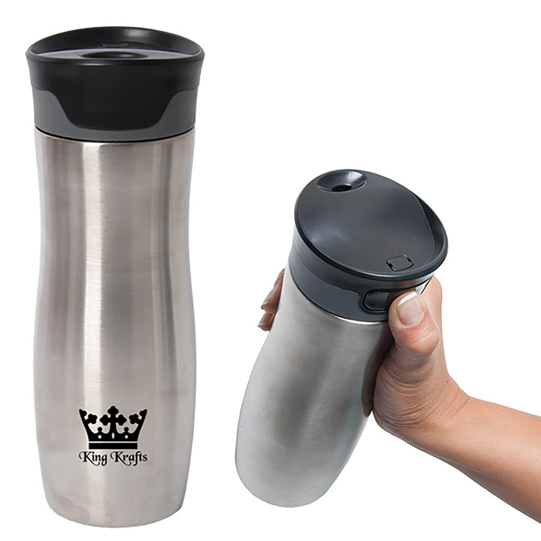 500 Ml. (17 Fl. Oz.) Leakproof Vacuum Travel Tumbler 1