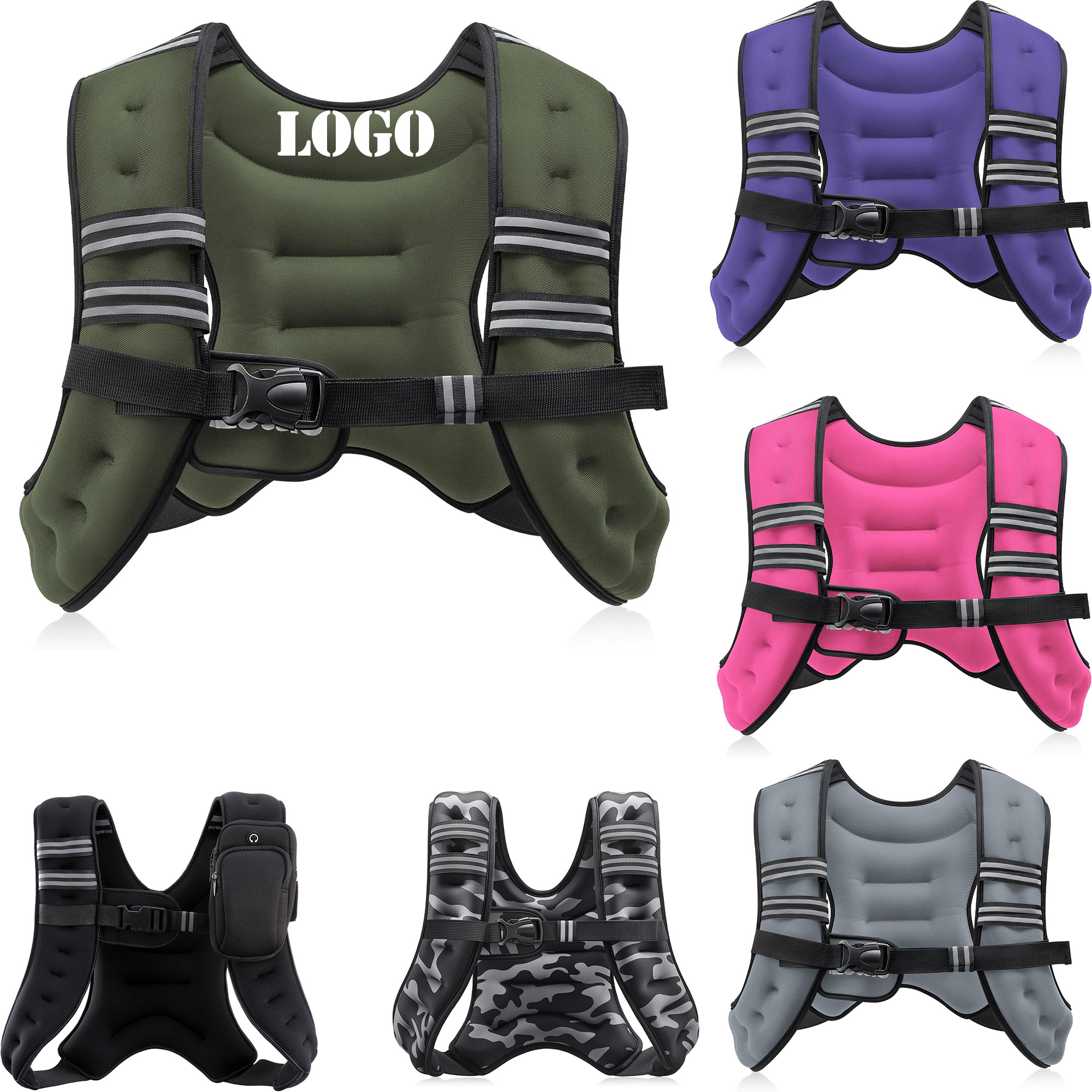 Full Color Imprint Weighted Vest 2