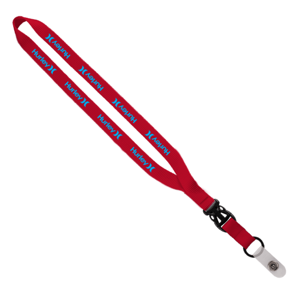 1/2" Smooth Nylon Slide Release Lanyard