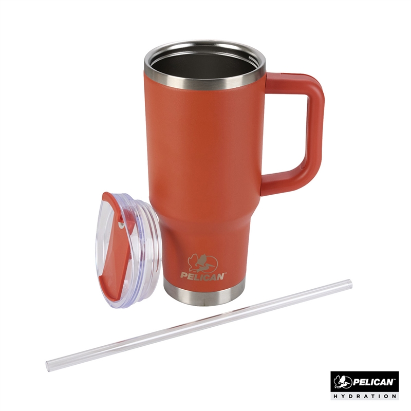 Pelican Porter™ 30 oz. Recycled Double Wall Stainless Steel Travel Tumbler 129