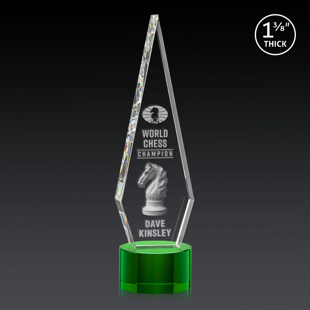 Springfield 3D Award on Marvel Base - Green 10