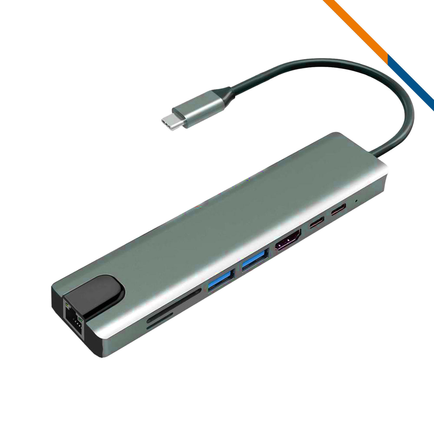 Rodo 8in1 Type-C Hub 4