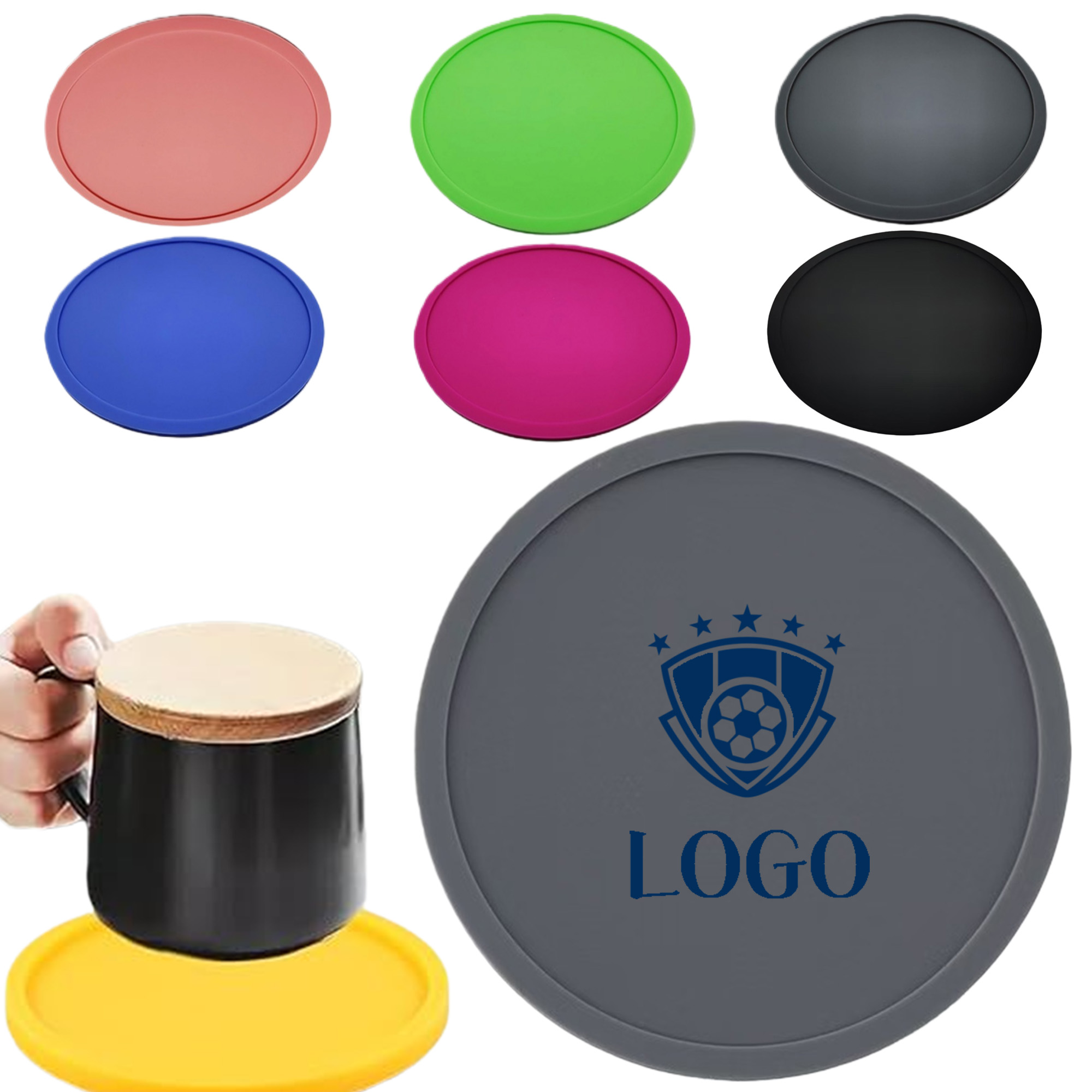 Silicone Beverage Hot Cup Coaster 2