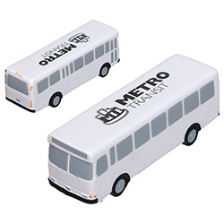 Metro Bus Stress Reliever, custom stress ball with logo imprint 4