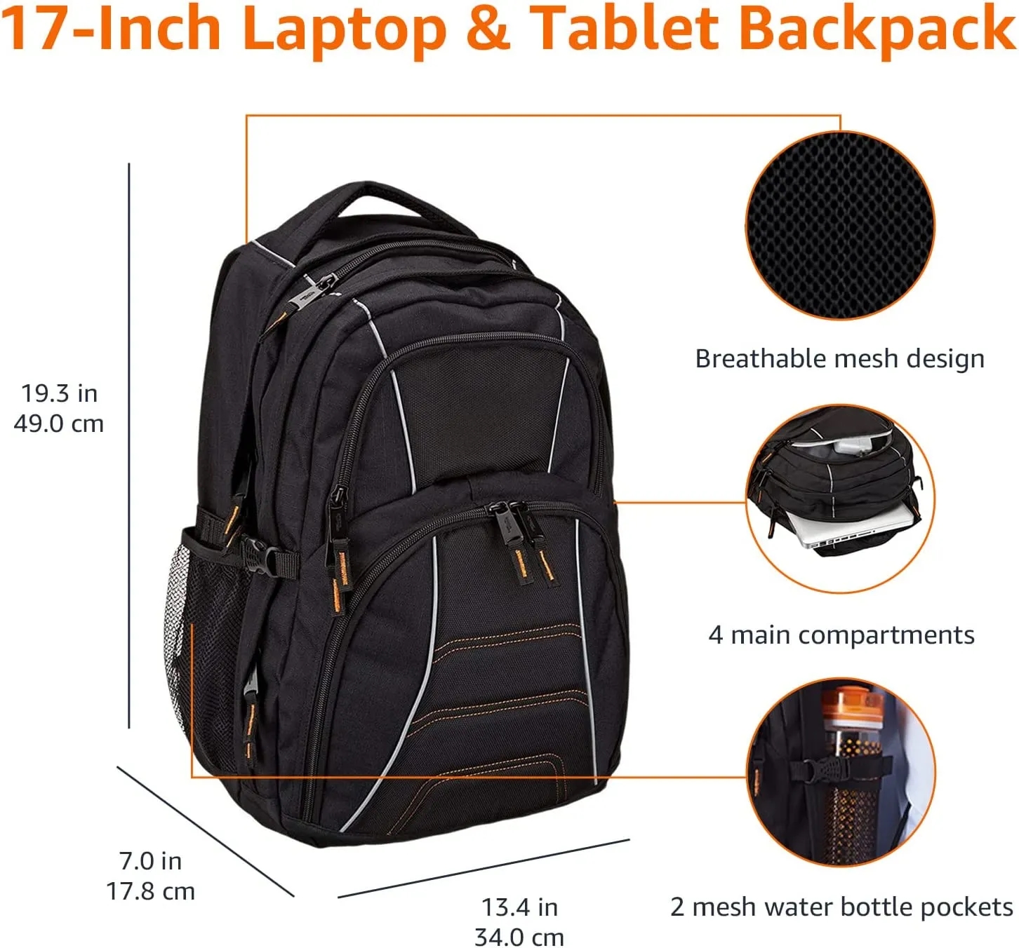 17 Inch Laptop Backpack 4