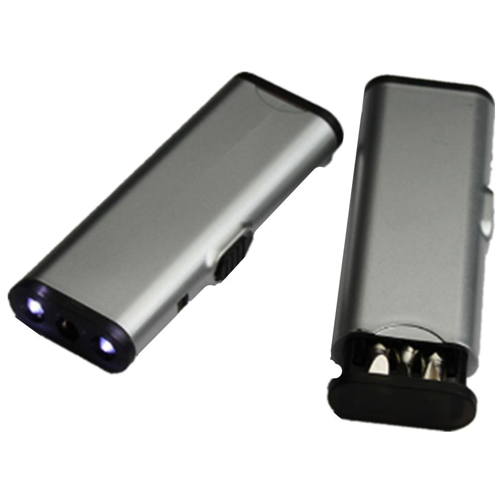 Mini Flashlight Tool Kit With Screwdriver 2