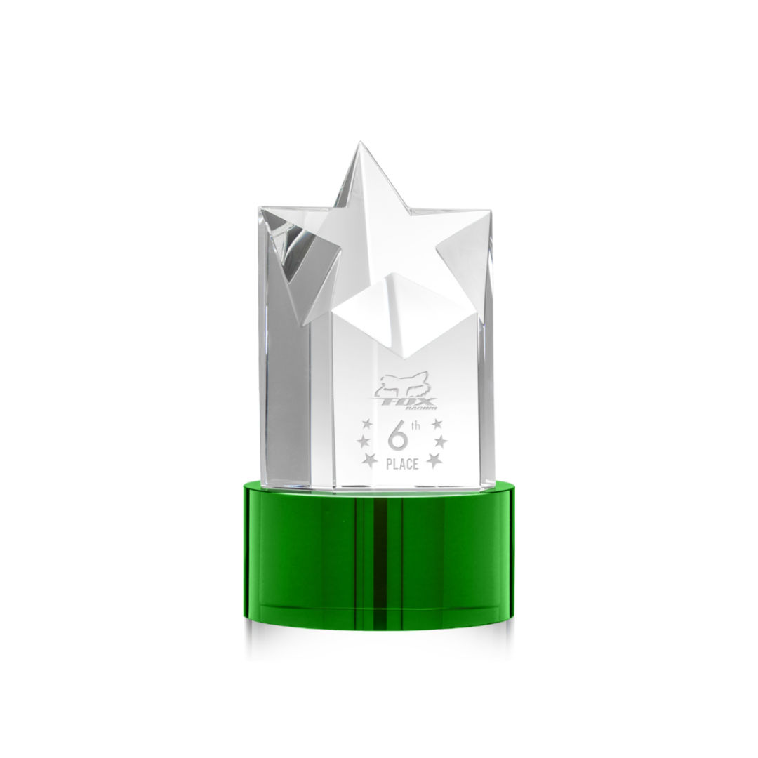 Berkeley Star on Marvel Base - Green 9