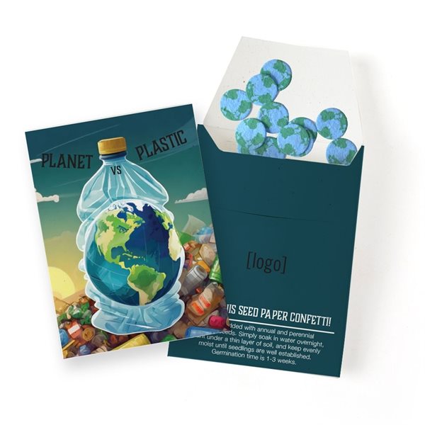 Seed Paper Confetti Pocket Garden