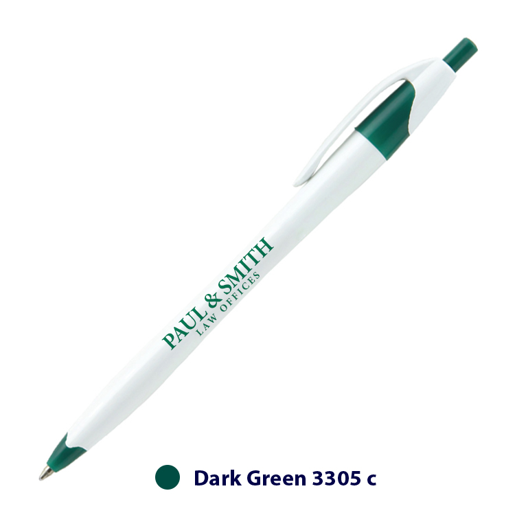 Cirrus Classic Plastic Pen (1 Color Imprint) 2