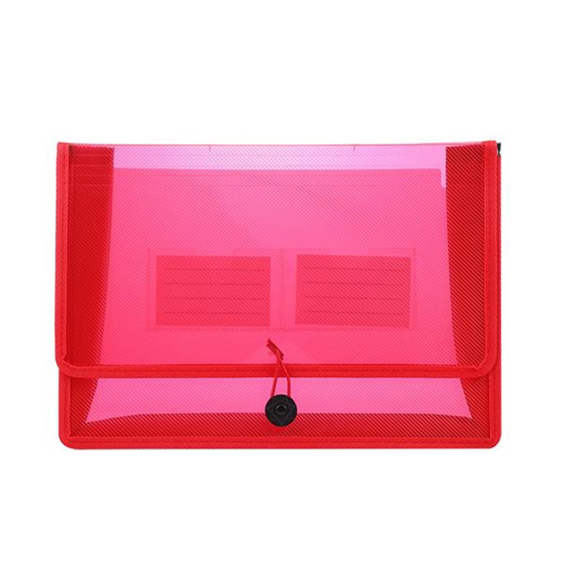 A4 Popper Wallet Plastic Folder Poly Pockets Envelope 6