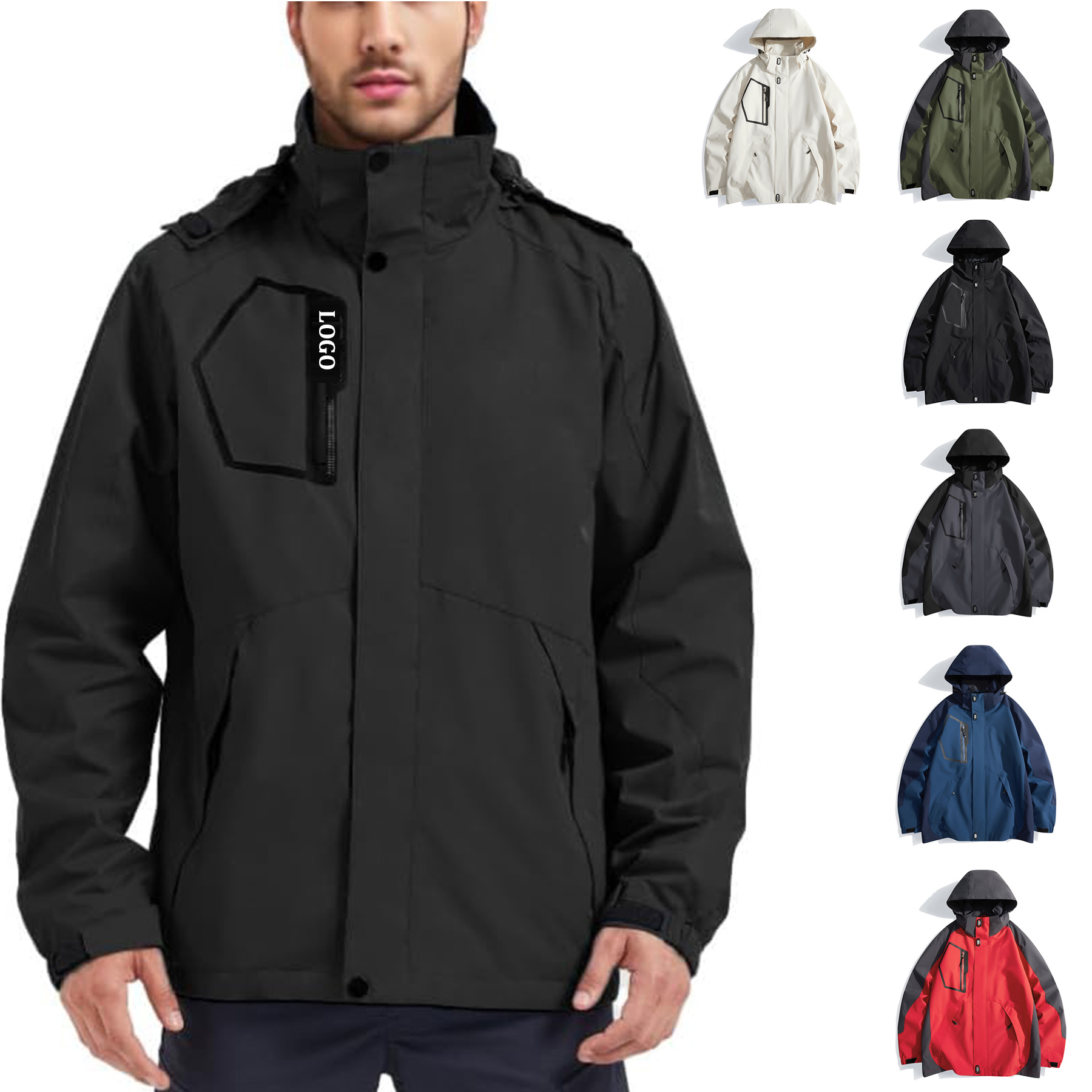 Waterproof Lightweight Hiking jacket 4
