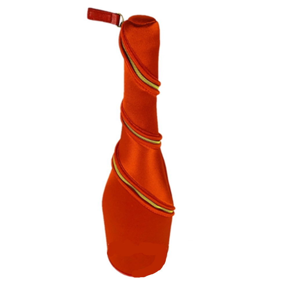 Zippered Neoprene Wine Champagne Sleeve Coolie 4