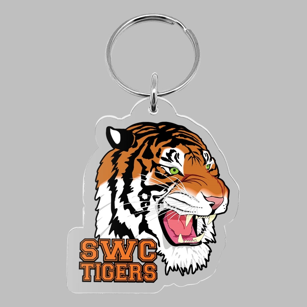 1/8" Custom Ultra Vivid Color Keychain 10