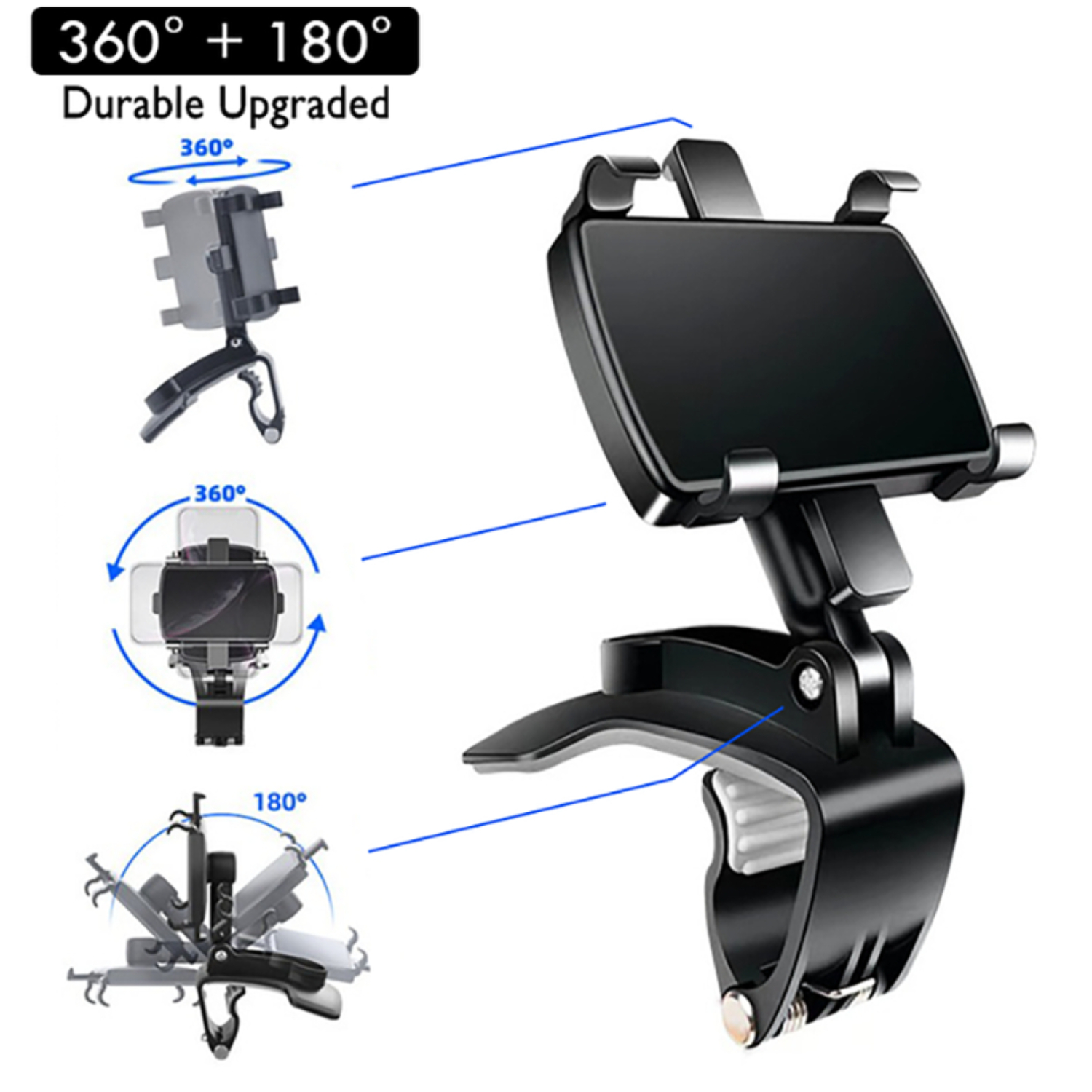Flexible and Rotating Mobile Phone Mount Stand 3