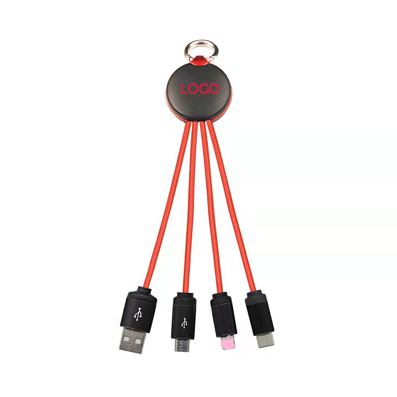 3 in1 USB Charging Cable w/LED Backlight LOGO 16