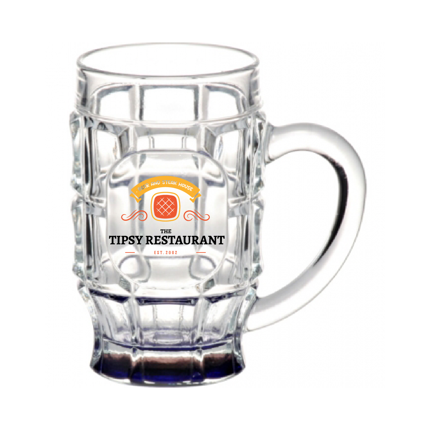 17.75 oz. Beer Garden Glass Mug (Full Color Imprint) 8