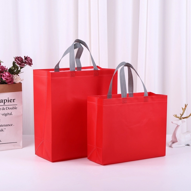 Non-woven Portable Clothing Shopping Bag with Bottom&Side 10