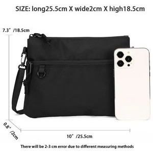 Slim Boy Girls Side Phone Pouch Mens Small Shoulder Crossbody Bag 4
