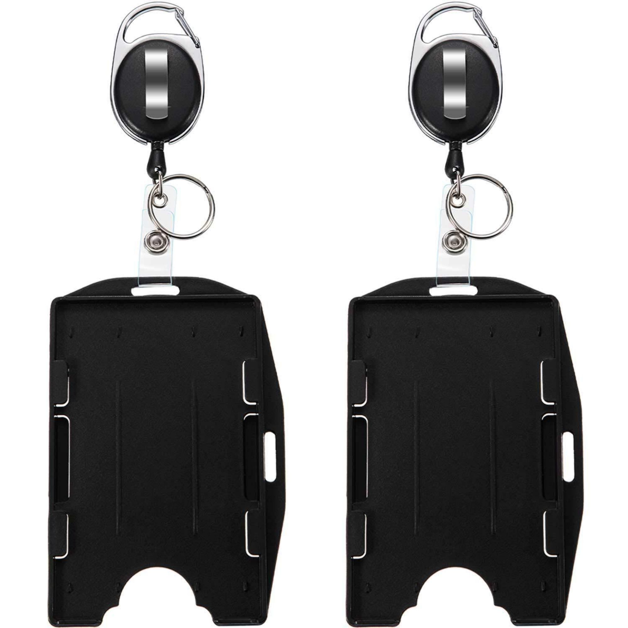 Plastic 2 Cards Badge Holder 2
