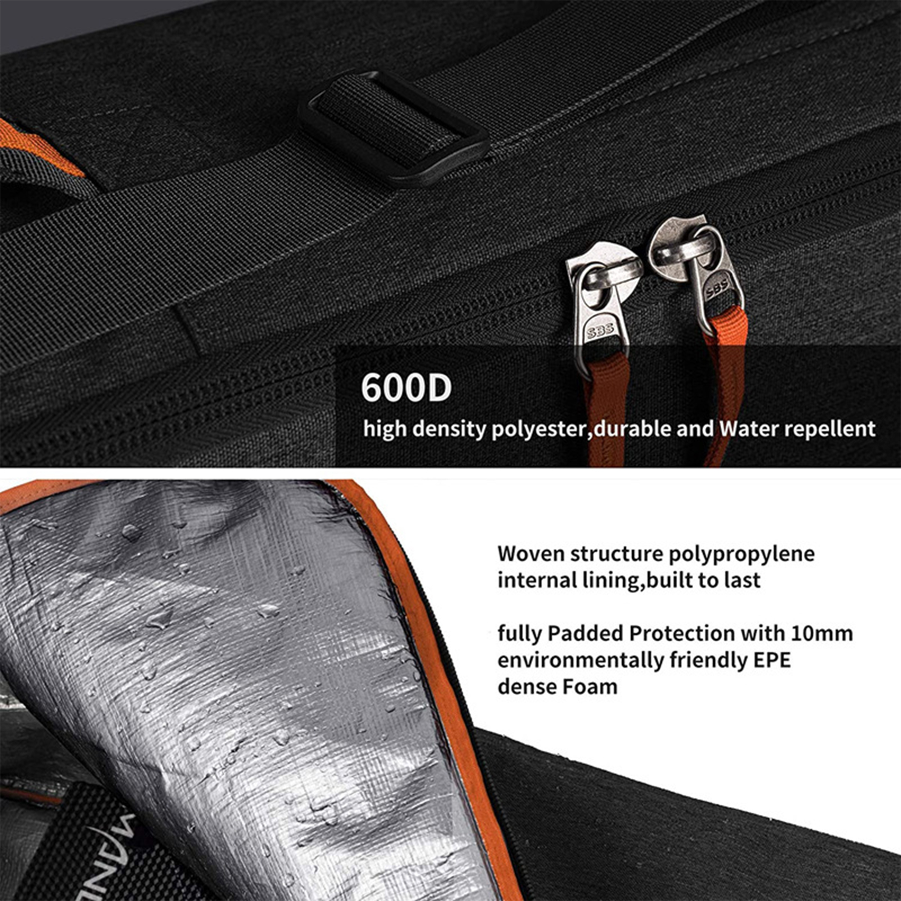 Oxford Adjustable telescopic single and snowboard bags 1