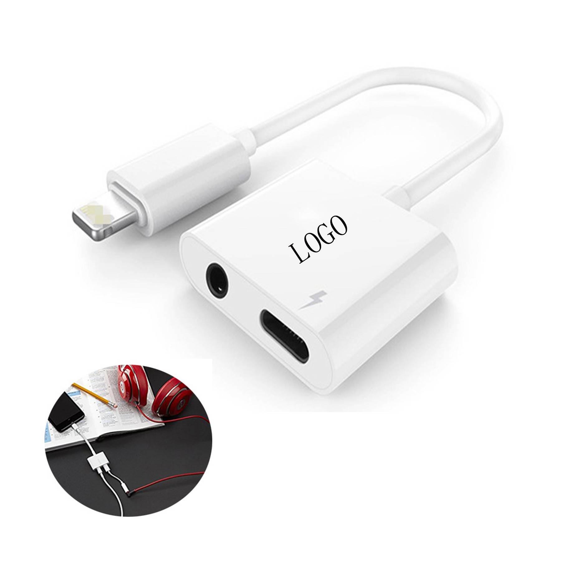 Audio and Charging Adapter
