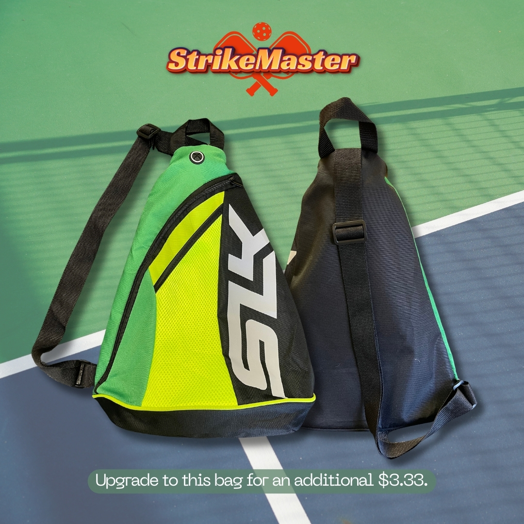StrikeMaster USAPA Pickleball Set with Carbon Fiber Paddles & Honeycomb Core 11