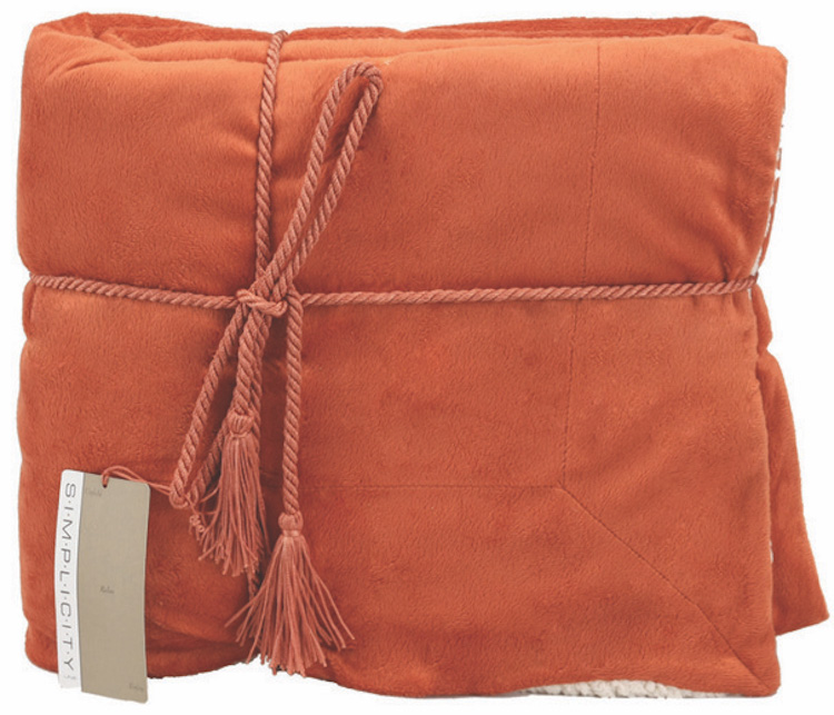 Lambswool Microsherpa Throw 10
