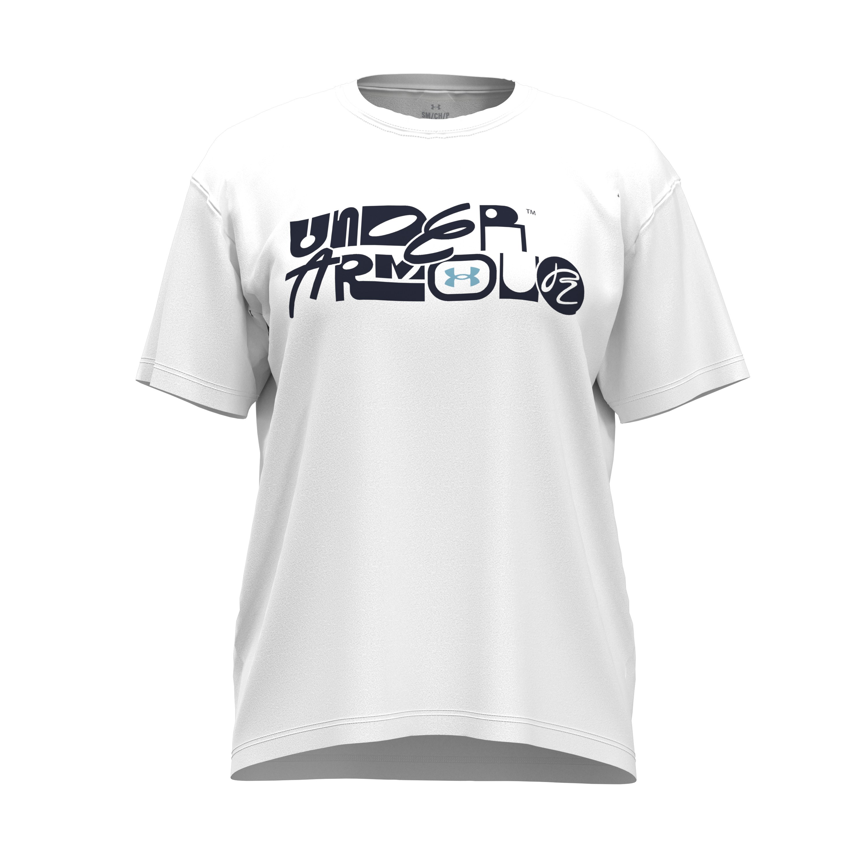 Women's UA Mixed Wordmark Short Sleeve 3