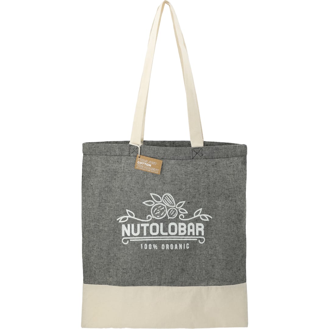 Split Recycled 5oz Cotton Twill Convention Tote 56