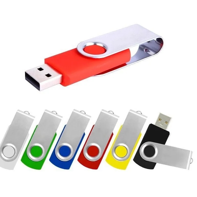 4GB Metal Portable Lanyard USB Flash Disk 5