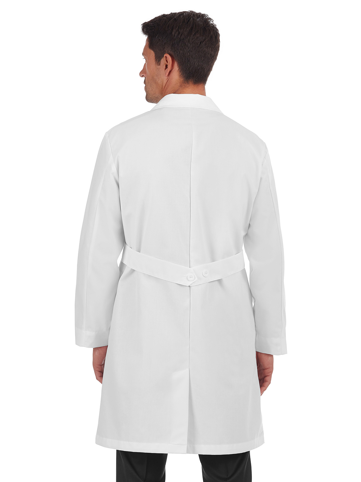 Meta Labwear - Men's Five-Pocket 40" Full-Length Long Lab Coat 2