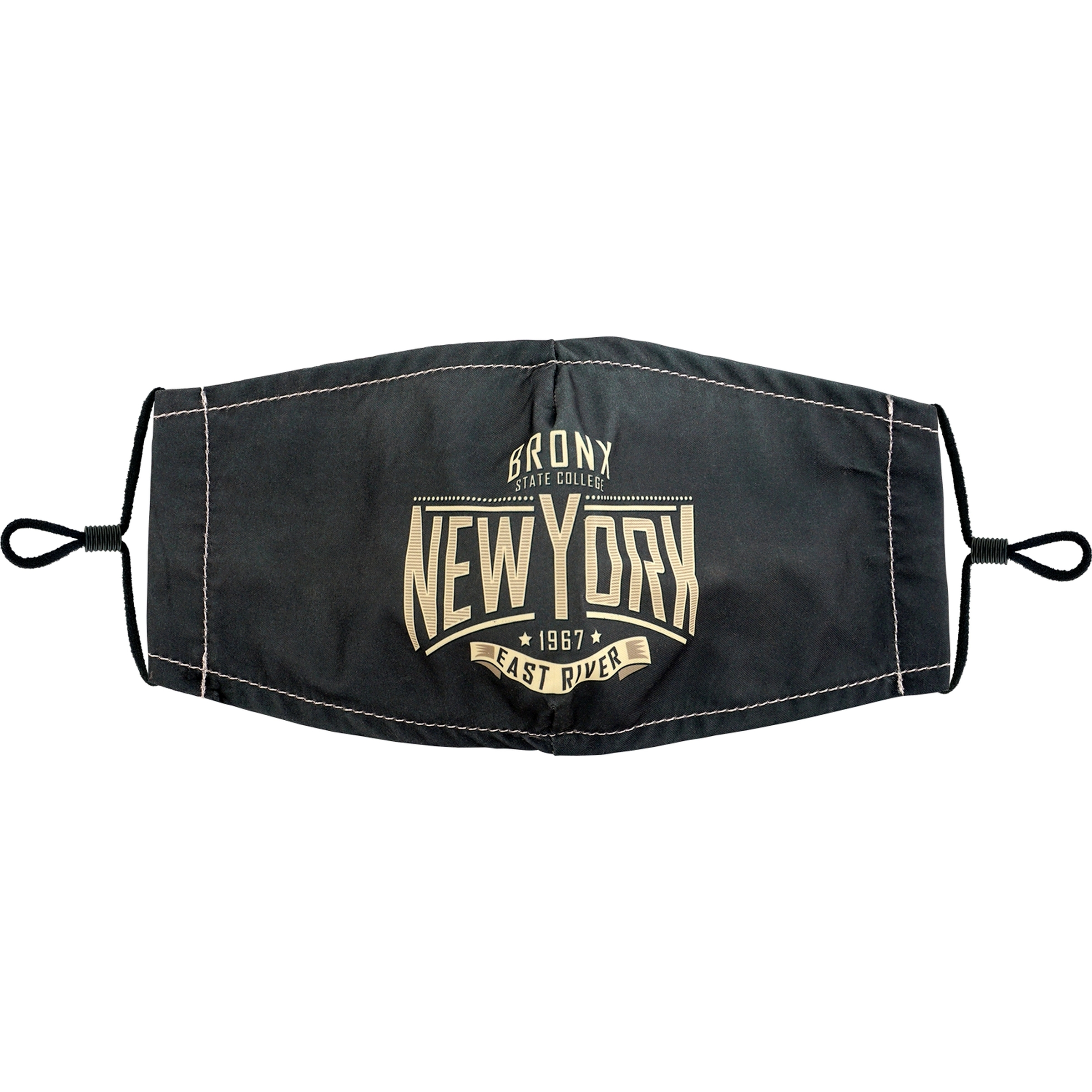 Smooth Full Color Fabric Face Mask 3