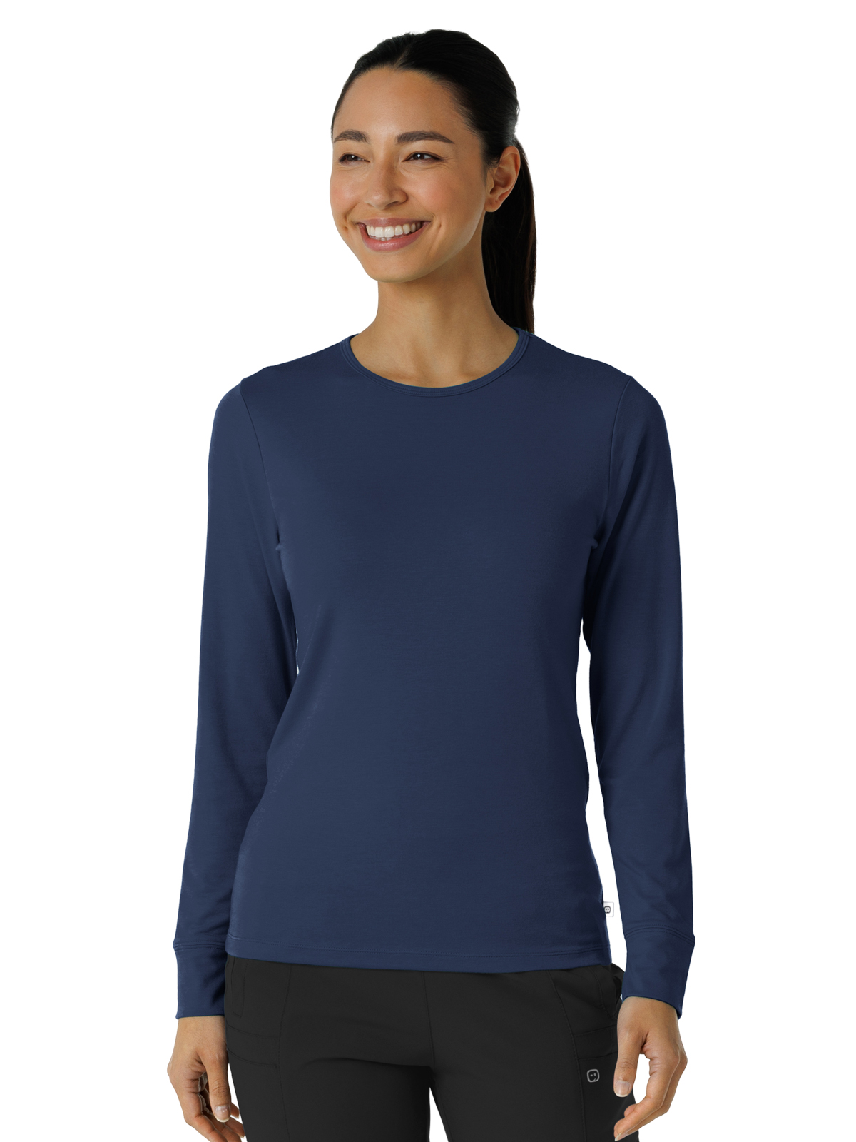 Wink Layers - Women's Long Sleeve Underscrub Tee 16