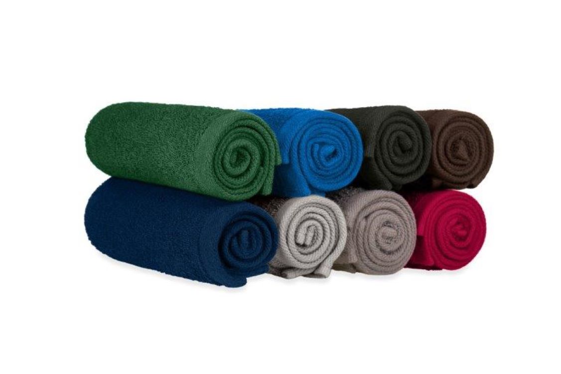 Burgundy Spa Salon Towel, 16 x 27, 2.75 lb. 2