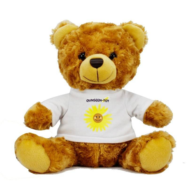 Sitting Plush Bear Doll 5