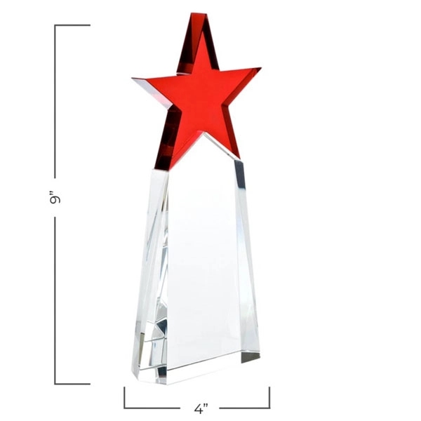 Optical Crystal Top Star Awards 5