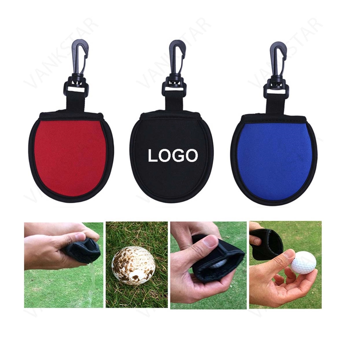 Golf Ball Cleaning Pouch 1