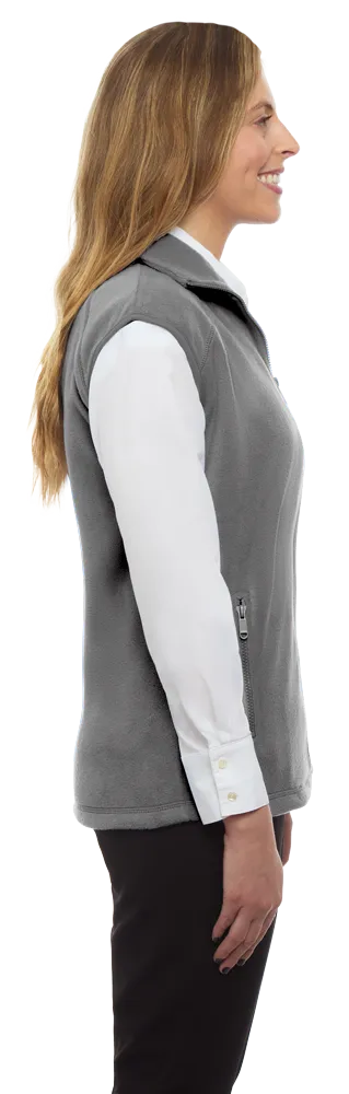 Adult Micro Fleece Zip Front Vest 45