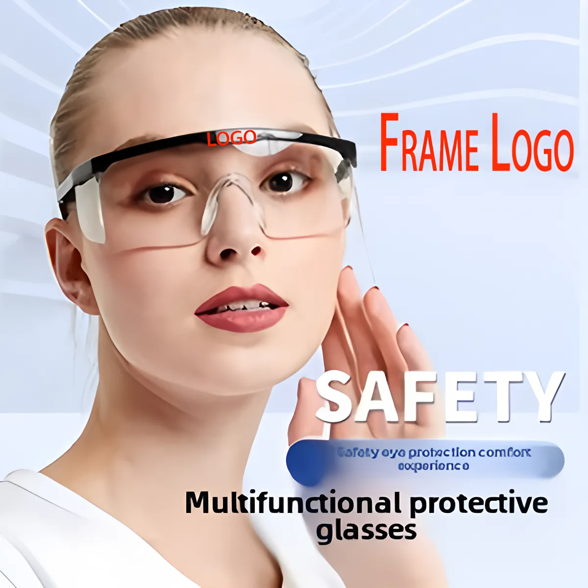 ANSI Z87.1 Safety Glasses Anti Fog 3