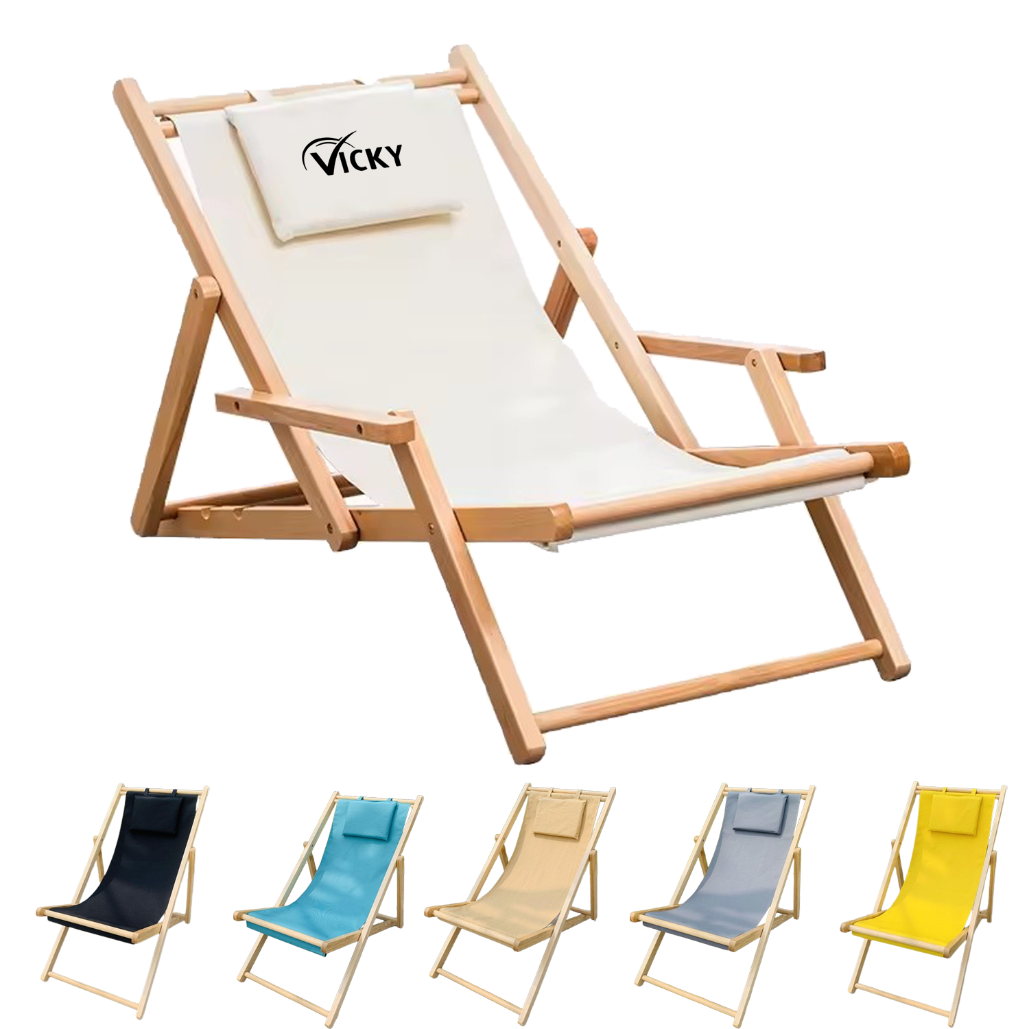 Outdoor Folding Beach Chair 2