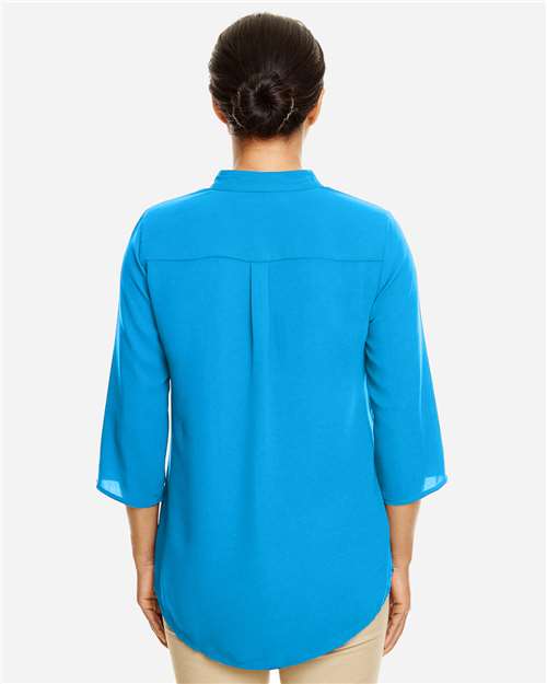 Women's Perfect Fit™ Three-Quarter Sleeve Crepe Tunic - DP611W 38