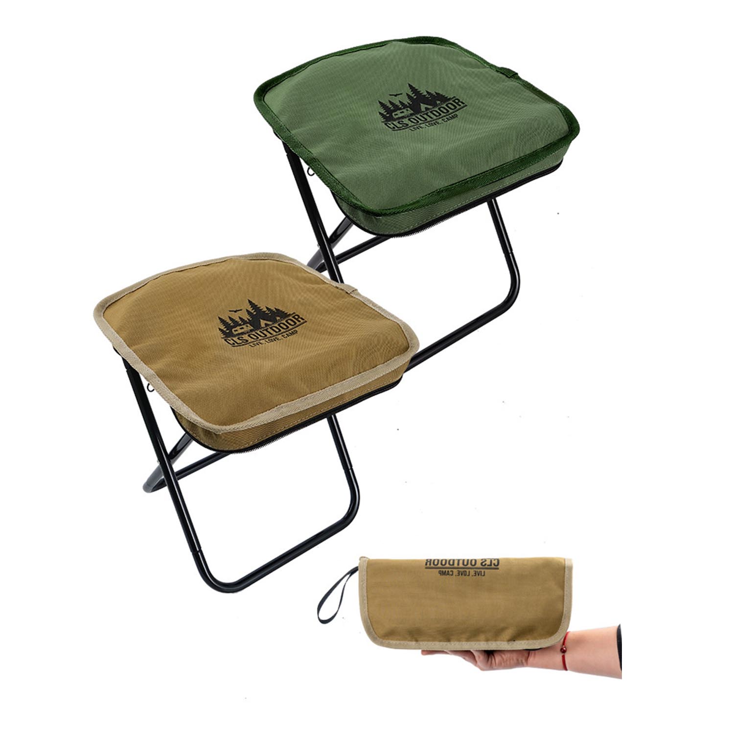 Travel Foldable Camping Stool Seat 8
