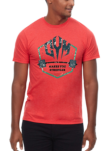 4.5 oz 60% Ringspun Cotton, 40% Recycled Polyester 4